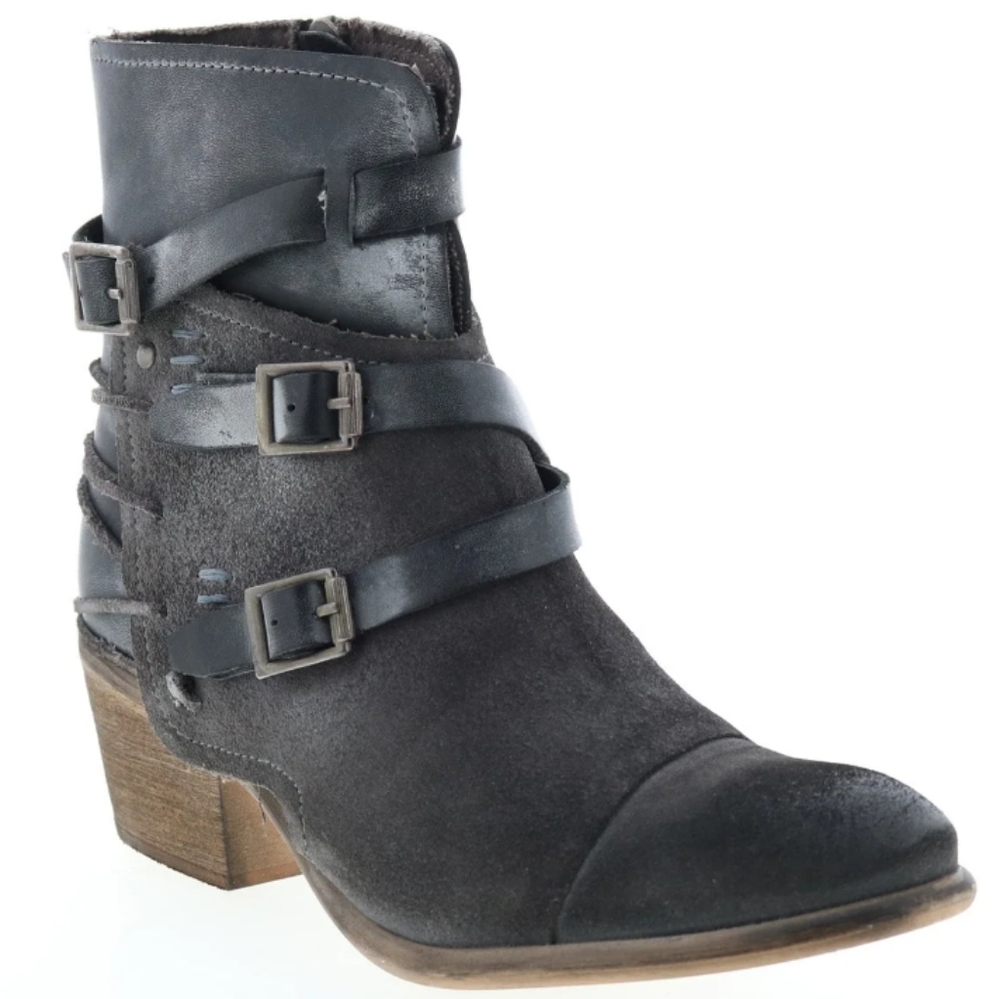 Roan by bed stu women's jag leather zip up  boots